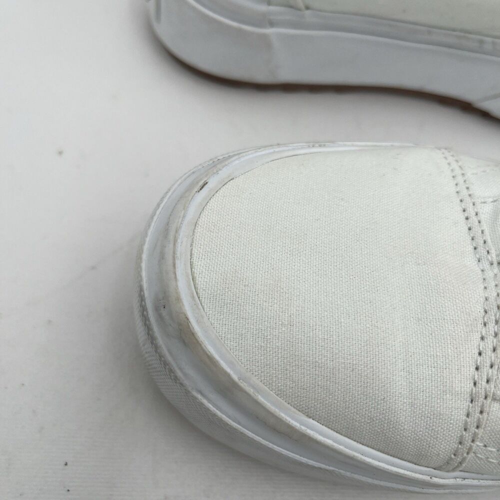 Vans Old Skool Stacked White Platform Sneakers Womens size 8.5 / Mens 7 Shoes - Picture 8 of 16